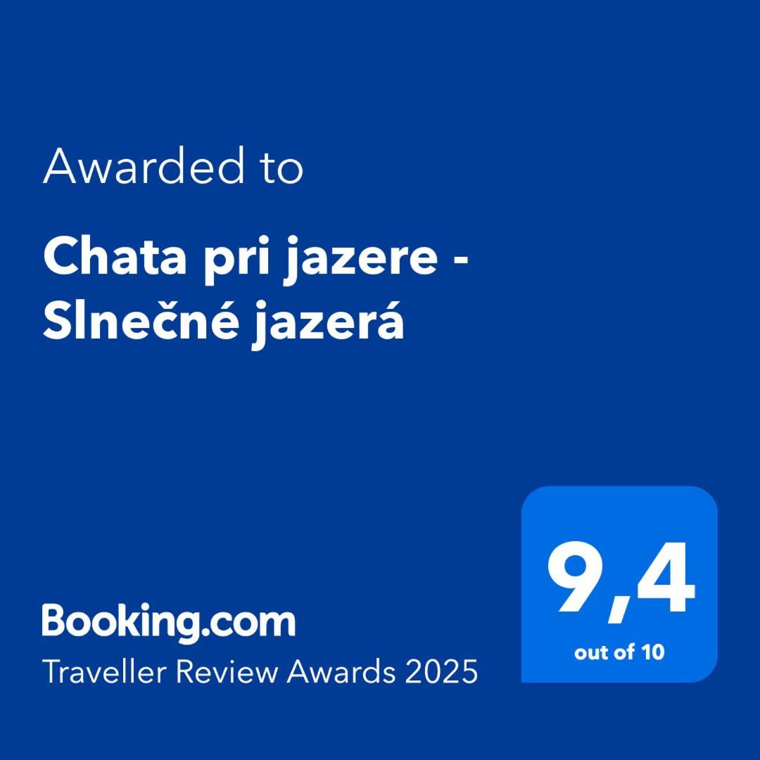 Chata Pri Jazere - Slnecne Jazera Senec Exterior foto